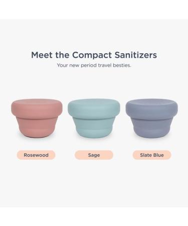 Saalt Compact Sanitizer - Effortless Sanitization for Menstrual Cups & Discs - Microwavable & Reusable - Ideal for Camping Dorms & Office - Buy Online on GoSupps.com
