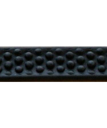 Buy BioThane Super Grip by the Meter | 13-19 mm Wide 6.4 mm Thick with Studs - Durable Black Material for International Shipping - Buy Online on GoSupps.com