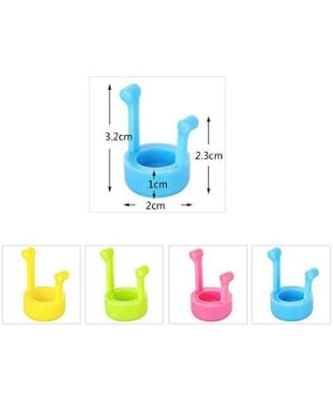2 Pieces Eye Dropper Dispenser - Easy Travel & Camping Eye Drop Guide - Ideal for Home Use (Random Color) - Buy Online on GoSupps.com