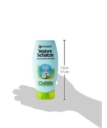 Garnier Coconut Water Conditioner - Moisturizing Silicone-Free Pack of 6 (6 x 250 ml) | International Shipping Available - Buy Online on GoSupps.com