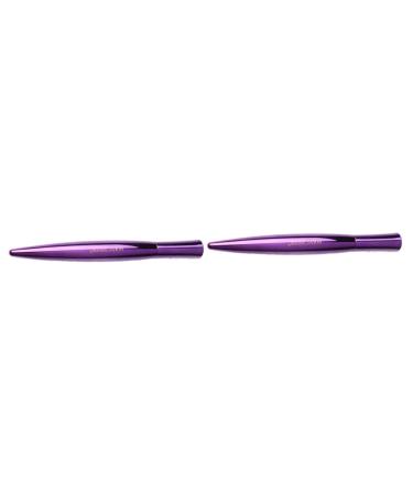 FRCOLOR 2pcs Women Eyeliner Eyeline Pencil Eyeliner Liquid Pen Liquid Eyeliner Makeup Does Not Fade 1 count (Pack of 1) Purplex2pcs