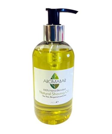 Natural Shaving Oil Tea Tree Bergamot & Lime 250 ml