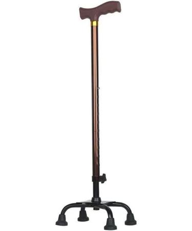 Crutches for The Elderly Quadrangular Cane Stainless Steel Thickened Crutches for The Elderly Adjustable Lightweight Non-Slip Walking Stick (Color : A) Smooth Sailing - Buy Online on GoSupps.com