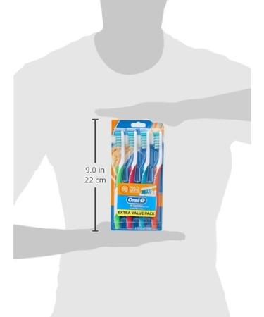 Oral-B Complete Deep Clean Soft Bristles Toothbrush 4 Count - Gentle and Effective Oral Care - Buy Online on GoSupps.com