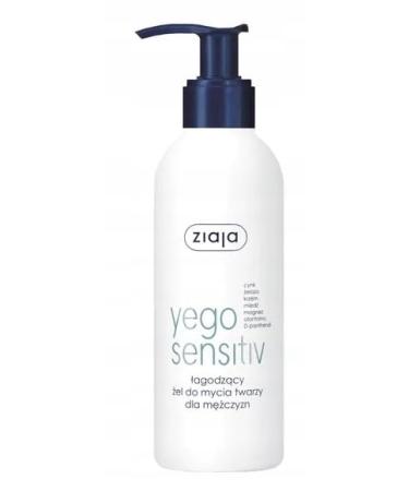 ZIAJA_Yego Sensitiv soothing face wash gel for men 200ml