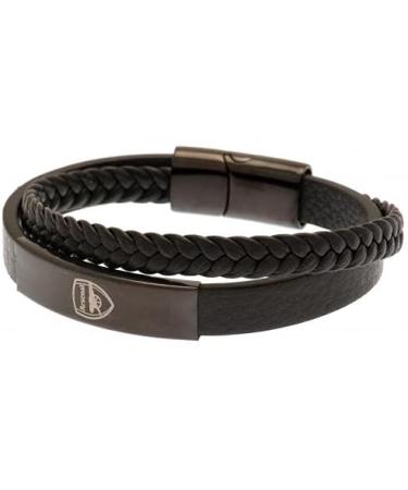 Shop Arsenal FC Black IP Leather Strap - Official Licensed Merchandise | Fast International Shipping - Buy Online on GoSupps.com