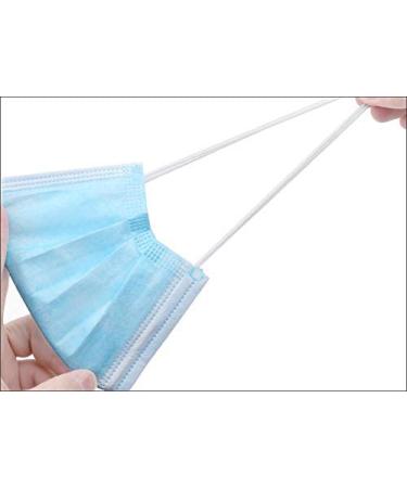 50-Piece Disposable Procedural Face Masks for Mouth and Nose Safety Protection - 3-Layer Filter Barrier - Manufactured and Sold by DecoPro - Buy Online on GoSupps.com