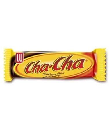 Mondelez International LU Cha-Cha Caramel Single with real Belgian Chocolate Pack of 50 x 27g (waffle filled with caramel and wrapped in real Belgian chocolate)