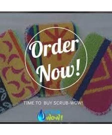 Scrub-Wow Scrubbys Extreme Value 4 Pack - All Stripes Designs (Free Scrubby) - Environmentally Friendly & Dishwasher Safe - Made in Europe - Buy Online on GoSupps.com