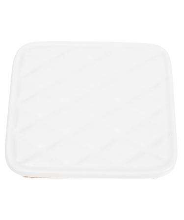 SOESFOUFU Nail Palette Oil Painting Nail Mix Nail Art Tray Cosmetic Mix Color Mixing Tray Nail Art White Foundation Ceramic Mix