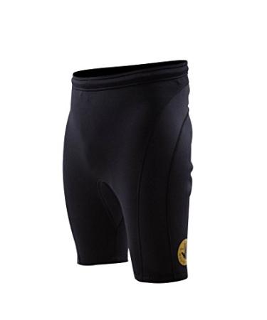 Body Glove 16761 Men's Heritage Shorts Black Small/2mm