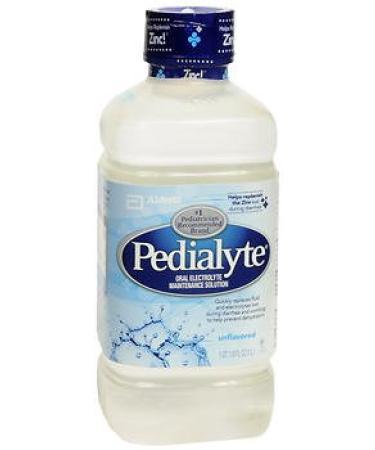 Pedialyte Liquid - Unflavored - 33.8 oz, Pack of 5
