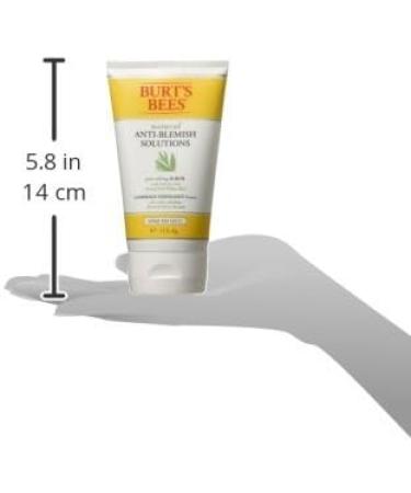 Burt's Bees Natural Acne Solutions Deep Cleansing Scrub Salicylic Acid Acne Treatment with Soothing Cica 99% Natural Origin 113g - Buy Online on GoSupps.com