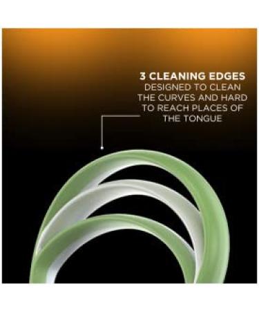 Dentek Comfort Clean Tongue Cleaner - Fresh Mint | Improve Oral Hygiene - Buy Online on GoSupps.com