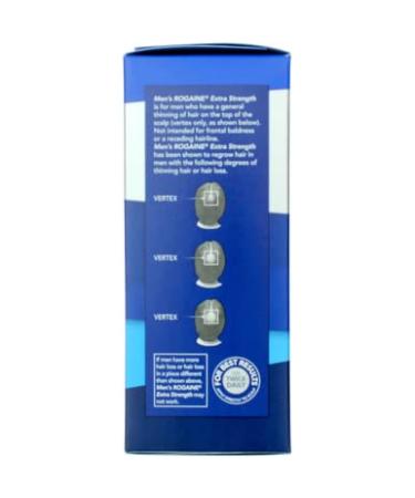Rogaine Men Extra Strength Unscented 6oz - Hair Regrowth Treatment - Buy Online on GoSupps.com