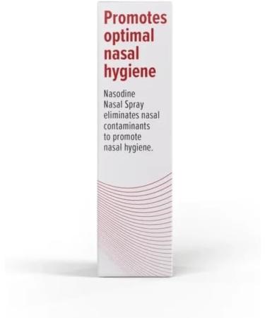 Nasodine Nasal Spray Nasal Cleanser 25 mL Bottle Up to 180 Sprays Supports Nasal Hygiene & Fresh - Buy Online on GoSupps.com