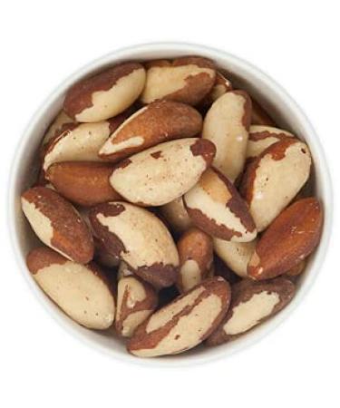 Seven Hills Brazil Nuts Roasted Salted 2 lbs All Natural Whole Dry Roasted, No Oil, Non GMO, Premium Quality in Bulk Bag