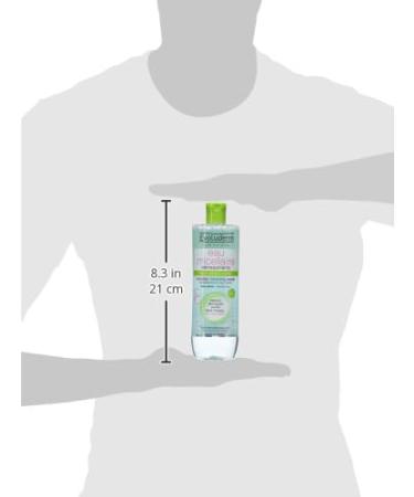 Micellar Water Facial Cleansing & Makeup Remover - Alcohol Free 16.9 oz Dermatologist Tested for Combination to Oily Skin - Made in France - Buy Online on GoSupps.com