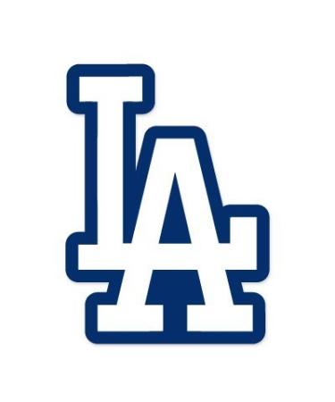 Los Angeles City LA Logo Stickers Symbol 5.5" Decorative DIE Cut Decal for Cars Tablets LAPTOPS Skateboard - Blue