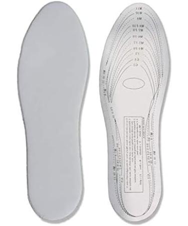 Memory Foam Shoe Pad Insoles - Unisex Men Women Foot Care Pain Relief - White - Buy Online on GoSupps.com
