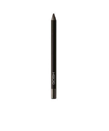 Gosh Velvet Touch Eyeliner & Kajal with soft texture for easy application |Waterproof & high opacity |With a nourishing vitamin E & jojoba oil |Vegan & perfume -free i Hypnotic gray hypnotic gray 1 piece (1 Pack)
