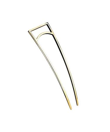 Oribe Geometric Gold Plated Metal Hair Stick