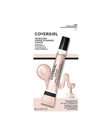 Covergirl Trublend Super Stunner Liquid Warm Shimmer 100 - Radiant Glow Formula - Buy Online on GoSupps.com