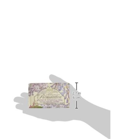 Nesti Dante Romantica Tuscan Wisteria & Lilac Natural Soap 250g - Enchanting Scent - Buy Online on GoSupps.com