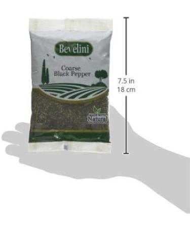 Bevelini Coarse Black Pepper 100g - Premium Quality Spice for Flavorful Cooking - Buy Online on GoSupps.com