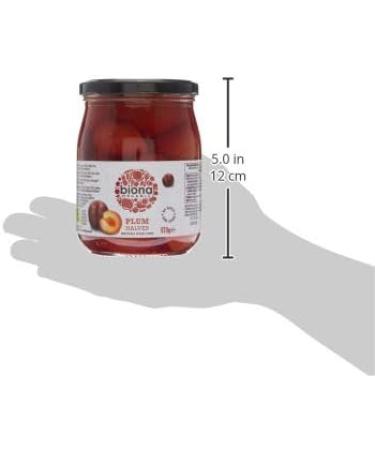 Biona Organic Plum Halves In Rice Syrup Organic 570g (Pack of 2) - Buy Online on GoSupps.com