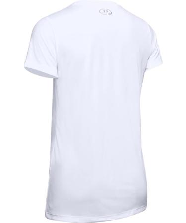 Shop Under Armour Women's Fitness T-Shirt L White Stylish Activewear for International Shipping - Buy Online on GoSupps.com