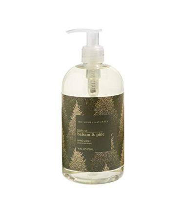 Hillhouse Naturals Fresh Cut Balsam & PineHand Wash 16oz. With a hint of cinnamon that pairs magically to capture the essence of the holiday season. Made in the USA