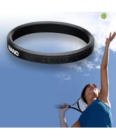 AceMagnetics Rally Band N Series Black (Medium) - Magnetic Therapy Bracelet - Buy Online on GoSupps.com