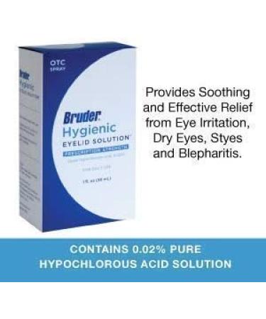 Bruder Eye Care Bundle: Moist Heat Eye Compress & Hypochlorous Acid Solution Spray - Buy Online on GoSupps.com