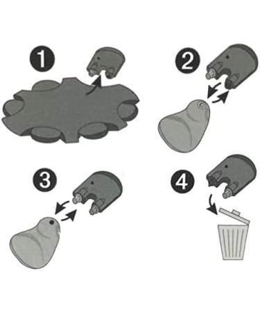 Oticon ProWax MiniFit Filters - Replacement Cerumen Stop for RITE RIC Hearing Aids (4 Pack) - Buy Online on GoSupps.com