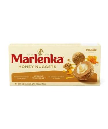 MARLENKA Honey Balls Pastry Balls with Honey 10 pieces 1 x 235 g