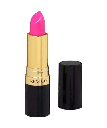 Revlon Super Lustrous Shine Lipstick Fuchsia Shock 0.15 oz (Pack of 3)