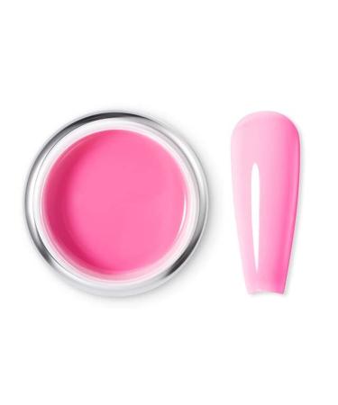 1pc Beautilux UV LED Hard Construction Nail Gel Soak Off Nails Pink UV Gel Polish Nail Art Builder Extension Gel 50g - (Color: 005 Style A) 005 / Style a