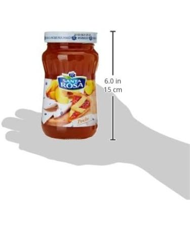  Santa Rosa Santa Rosa - Peach jam - 6 pieces of 600g 3600g  - Buy Online on GoSupps.com
