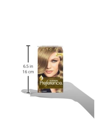L'Oreal Superior Preference Dark Ash Blonde 7A - Fade-Defying Color & Shine System - Buy Online on GoSupps.com