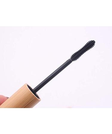 2Pcs 6ml Bamboo Mascara Bottles with Wand - Refillable Empty Eyelash Container for DIY Growth Oil - Travel Makeup Beauty Tools - Buy Online on GoSupps.com