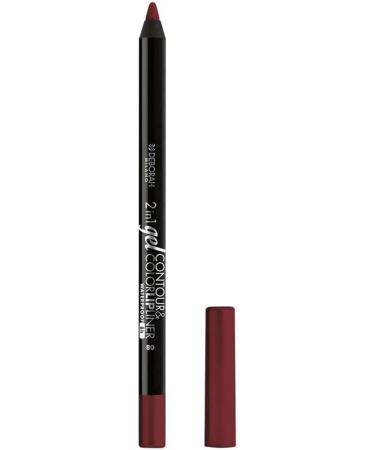  DEBORAH Deborah Crayon 2 in 1 Gel Contour & Color N.8 Deep Cherry Waterproof long-lasting gel-effect texture soft and ultra-smooth application - Buy Online on GoSupps.com