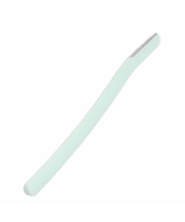 Eyebrow Trimmer - Stainless Steel Non-Slip Green Razor with Safety Cover for Precision Face Shaving - Buy Online on GoSupps.com