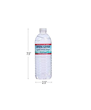 Alpine Spring Water 16.9oz Bottles 35-Pack - Bottled at the Source (075140350018) - Buy Online on GoSupps.com
