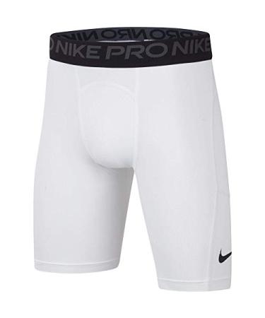 Nike Boy's Pro Compression Shorts Medium White