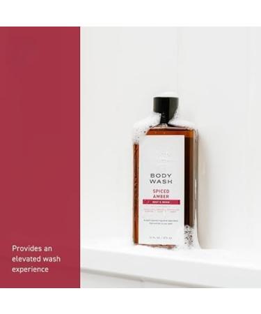 Heritage Red Men's Body Wash - Spiced Amber Scent | 16 fl oz | International Shipping Available - Buy Online on GoSupps.com