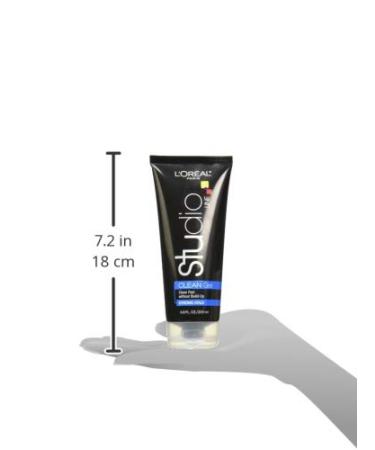 L'Oreal Paris Studio Line Clean Gel Strong Hold 6.8 Fl Oz (Pack of 3) - Long-Lasting Styling Gel Trio - Buy Online on GoSupps.com