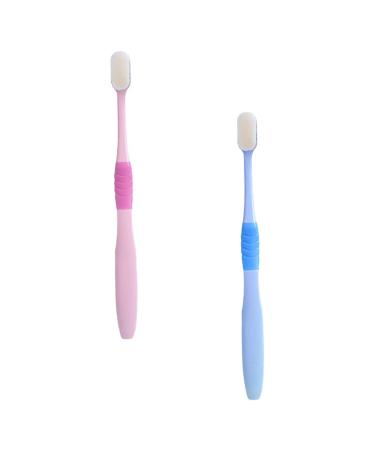 Beaupretty 2pcs Soft Toothbrush Soft Fur Gift Sensitive Man