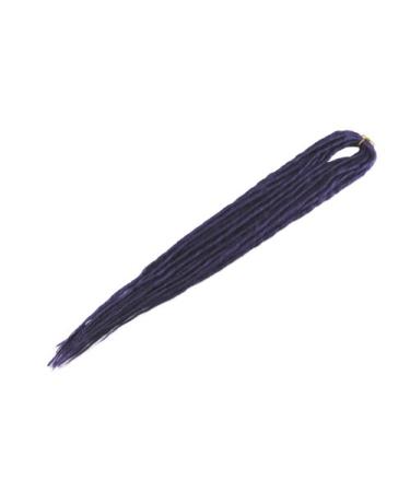 Elysee Star Dreads Dark Purple Dreadlocks Double Ended Synthetic Dread by Elysee Star