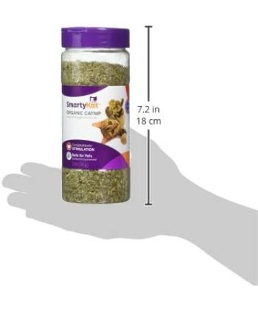 SmartyKat Catnip Shaker Canister - 2oz | Premium Catnip for Cats & Kittens - Buy Online on GoSupps.com